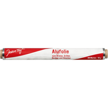Jeden Tag Alufolie