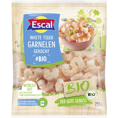 Escal Bio White Tiger Garnelen gekocht