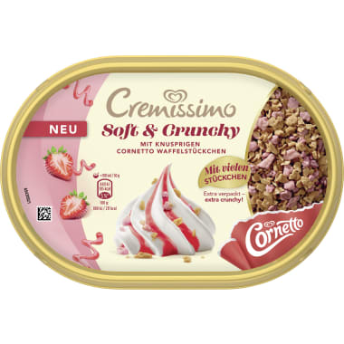Cremissimo Cremissimo Soft & Crunchy Erdbeere