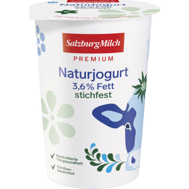SalzburgMilch Premium Naturjogurt stichfest 3,6%