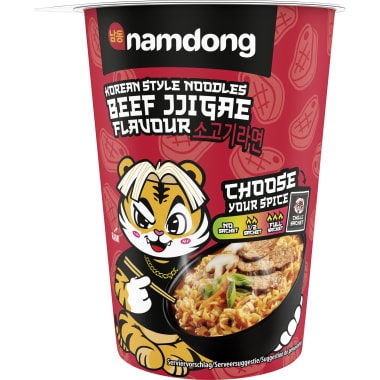 Namdong K-Noodles Beef - Cup