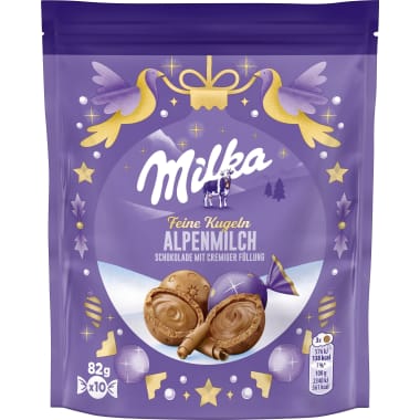 Milka Weihnachts-Kugeln Alpenmilch