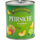 Pfirsichspalten gezuckert