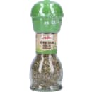 Bio Mediterrane Kräuter mit Meersalz Mühle