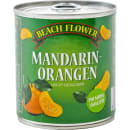 Mandarin-Orangen-Spalten leicht gezuckert