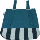 Fairtrade Rucksack blau gestreift