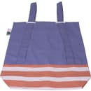 Fairtrade Rucksack lila gestreift