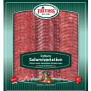 Salamivariation geschnitten