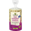 Bio Mais-Amaranth Waffeln mit Reis & Leinsamen