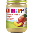 Banane-Pfirsich in Apfel 4. Monat