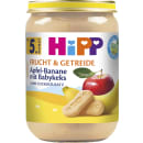 Apfel-Banane mit Babykeks 4. Monat