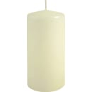 Qualitätskerze Stumpen creme