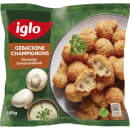 Gebackene Champignons