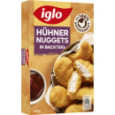 Hühnernuggets in Backteig