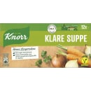 Klare Suppe Würfel