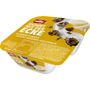 Joghurt mit der Ecke Schoko Flakes Banane