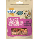 Hund Wiener im Snackmantel