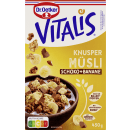 Vitalis Knuspermüsli Schoko-Banane