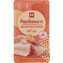 Paprikawurst geschnitten