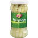 Spargelköpfe geschält weiß