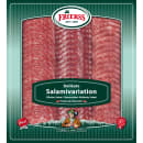 Salamivariation geschnitten