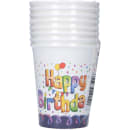 Pappbecher Happy Birthday 200 ml
