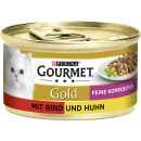 Gourmet Gold Feine Komposition Rind & Huhn