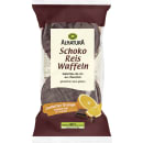 Bio Schokoreiswaffeln Zartbitter Orange