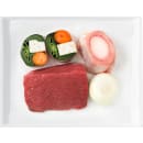Rinds Suppenfleisch mit Gemüse & Knochen