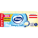 Comfort Toilettenpapier gelb 3-lagig