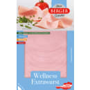 Wellness Extrawurst geschnitten