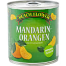 Mandarin-Orangen-Spalten leicht gezuckert