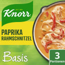 Basis Paprika-Rahmschnitzel