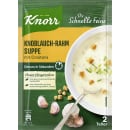 Die Schnelle Feine Knoblauch-Rahmsuppe