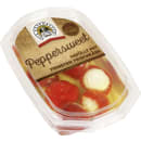 Peppersweet gefüllt mit Frischkäse