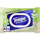 Feuchte Toilettentücher sanft und sensitiv