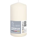 Qualitätskerze Stumpen creme