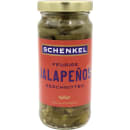 Feurige Jalapenos geschnitten