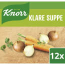 Klare Suppe Würfel