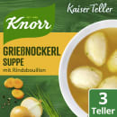 Kaiser Teller Grießnockerlsuppe