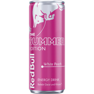 Red Bull Summer Edition White Peach 0,25 Liter