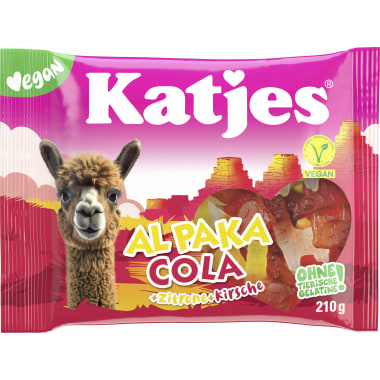 Katjes Alpaka Cola-Zitrone-Kirsche