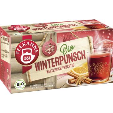 Teekanne Bio Winterpunsch 18er-Packung