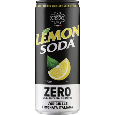 Terme di Crodo Lemonsoda Zero 0,33 Liter
