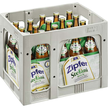 Zipfer Stefani Bock Tray 6x 0,5 Liter