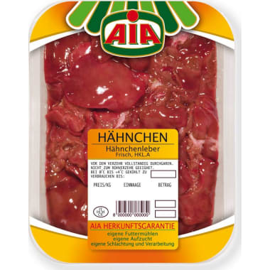 AIA Hähnchenleber 350 gr