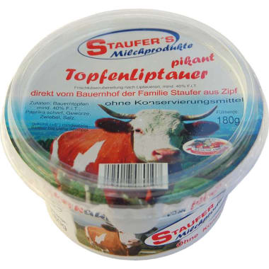 Staufer's Milchprodukte Topfen Liptauer pikant