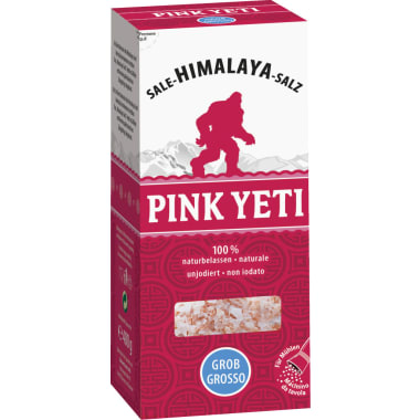 Pink Yeti Himalayasalz grob