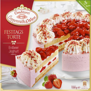 Coppenrath & Wiese Festtagstorte Joghurt-Erdbeer