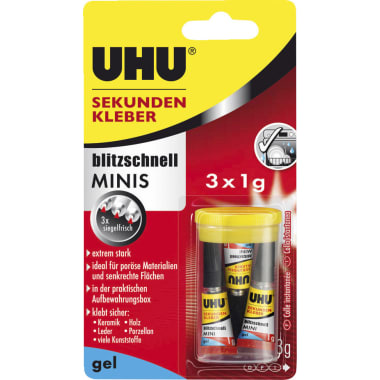 UHU Alleskleber Minis 3er-Packung